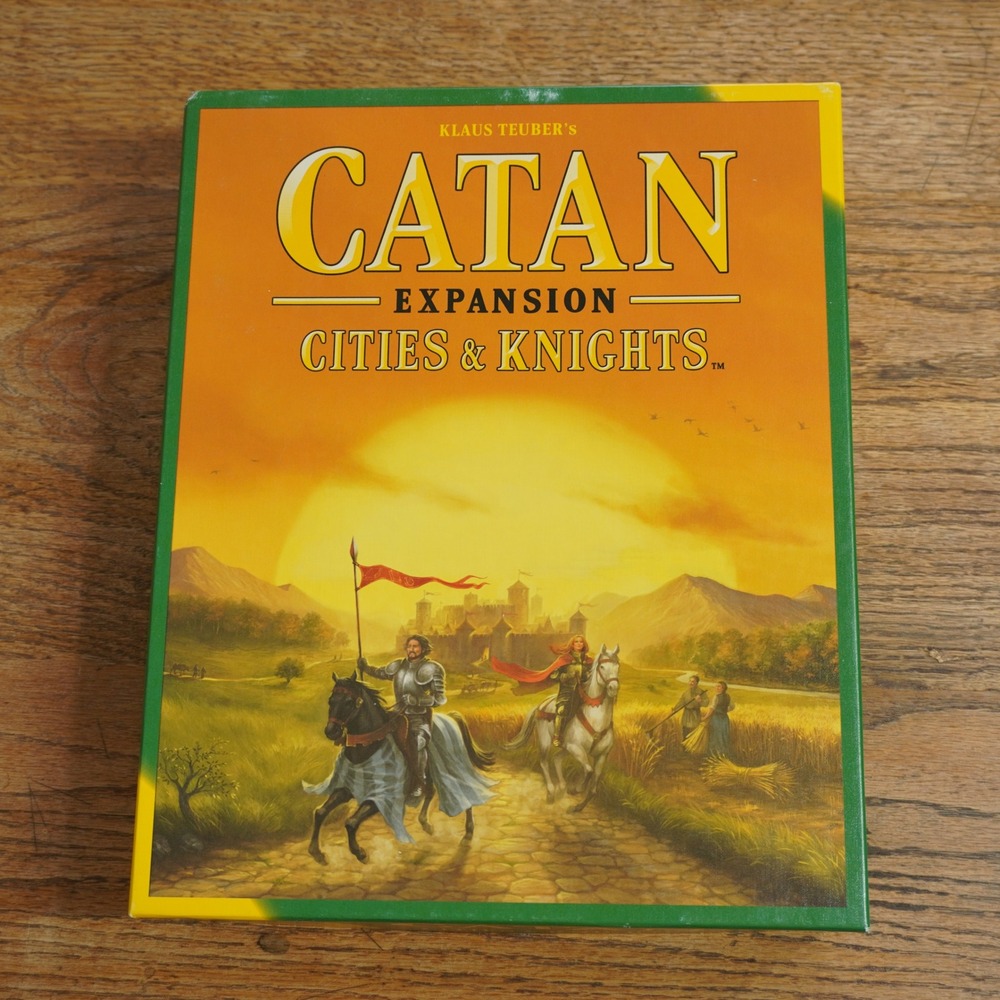 NEW Catan Cities & Knights Expansion Board Game Klaus Teuber Catan Studio